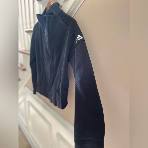 Adidas Crop Zip Up - Picture 2 of 9